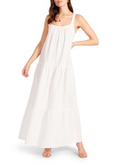 BB Dakota by Steve Madden Arianna Sleeveless Tiered Cotton Maxi Dress