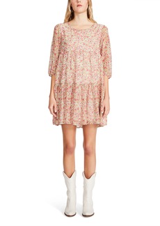 BB Dakota by Steve Madden Baby Love Floral Minidress in Ivory Canyon Laural at Nordstrom Rack