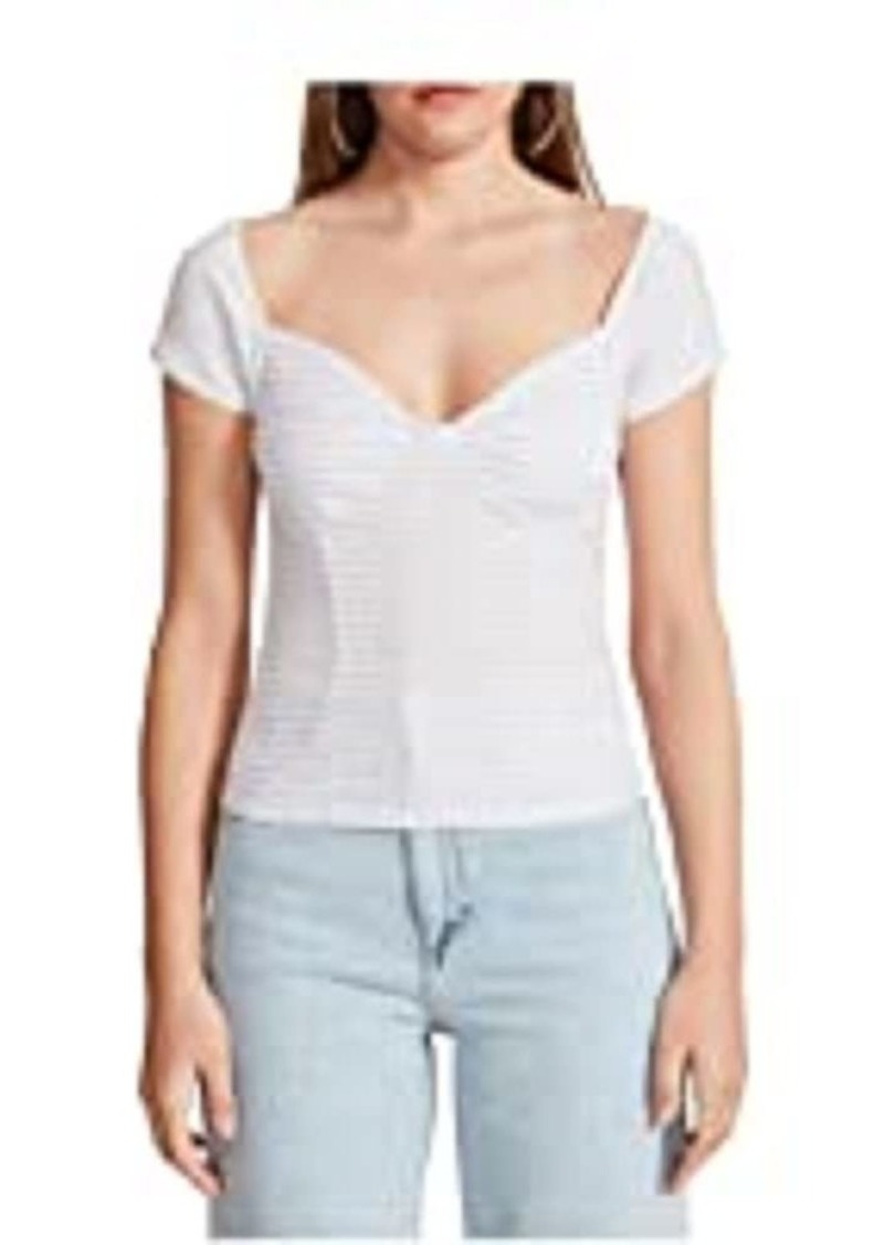 BB Dakota by Steve Madden womens Gingham to Me Top Shirt   US