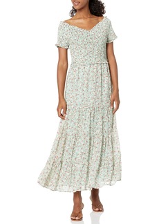 BB DAKOTA by Steve Madden Women's Joie DE Vivre Dress LT SAGE L