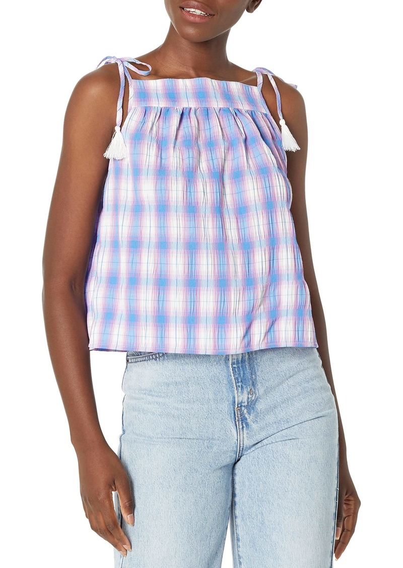 Steve Madden Apparel Women's Plaid at You TOP  XS