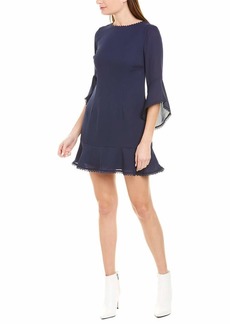 BB DAKOTA Women's Csiesta CDC Dress with Ribbon Trim Details