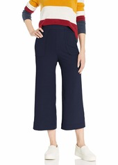 BB DAKOTA by Steve Madden Women's One Stop High Waisted Stretch Crepe Crop Pant