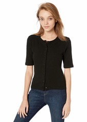 BB DAKOTA Women's per Your Request Brushed Button up Knit top