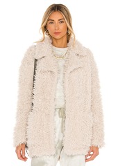 BB Dakota by Steve Madden Warming Signs Faux Fur Coat