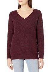 BB DAKOTA Women's Corley Soft Boyfriend Oversized V Neck Sweater