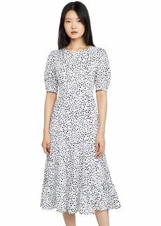 BB DAKOTA Women's Something About Dots Dress  Off White Print