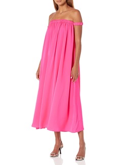 BB DAKOTA Women's Guava Juice Dress Pink GLO S