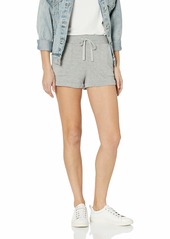BB Dakota Women's roll with it French Terry roll Cuff Short heather grey large