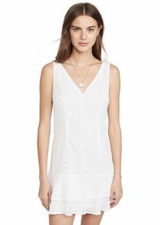 BB DAKOTA Women's Daisy in Love Dress  White Off White