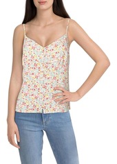 BB Dakota Day Of Flower Lives Womens Floral Crepe Cami