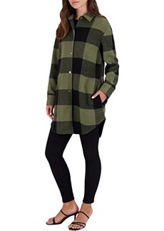 Steve Madden Eldridge Buffalo Plaid Coat