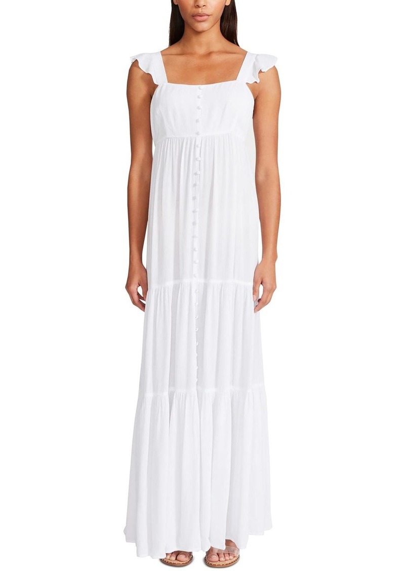 BB Dakota Womens Square Neck Long Sundress