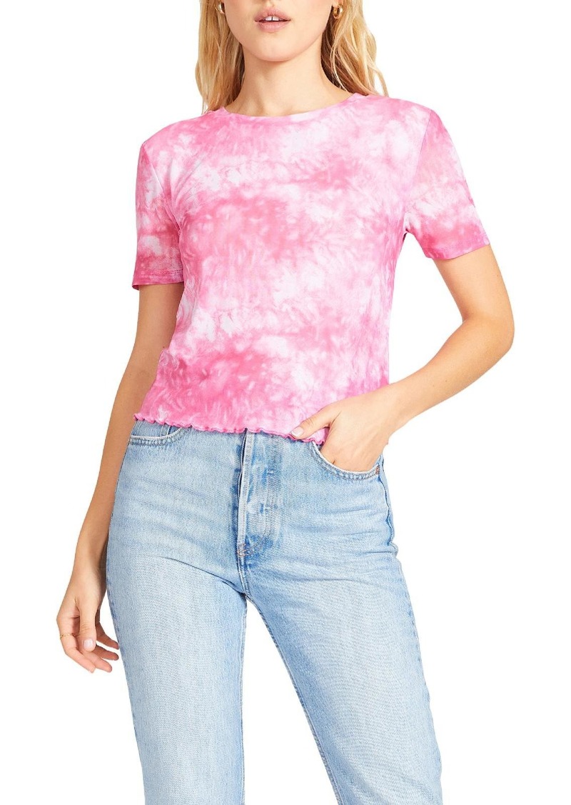 BB Dakota Womens Tie-Dye Crewneck Pullover Top