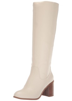 BC Footwear Women's Back to Life Knee High Boot Off White