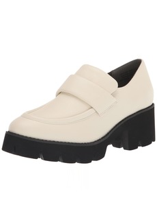 BC Footwear Women's HERE WE are Loafer Off White