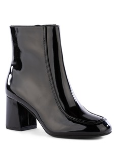 BC Footwear After All Vegan Leather Bootie in Black Faux Patent Leather at Nordstrom
