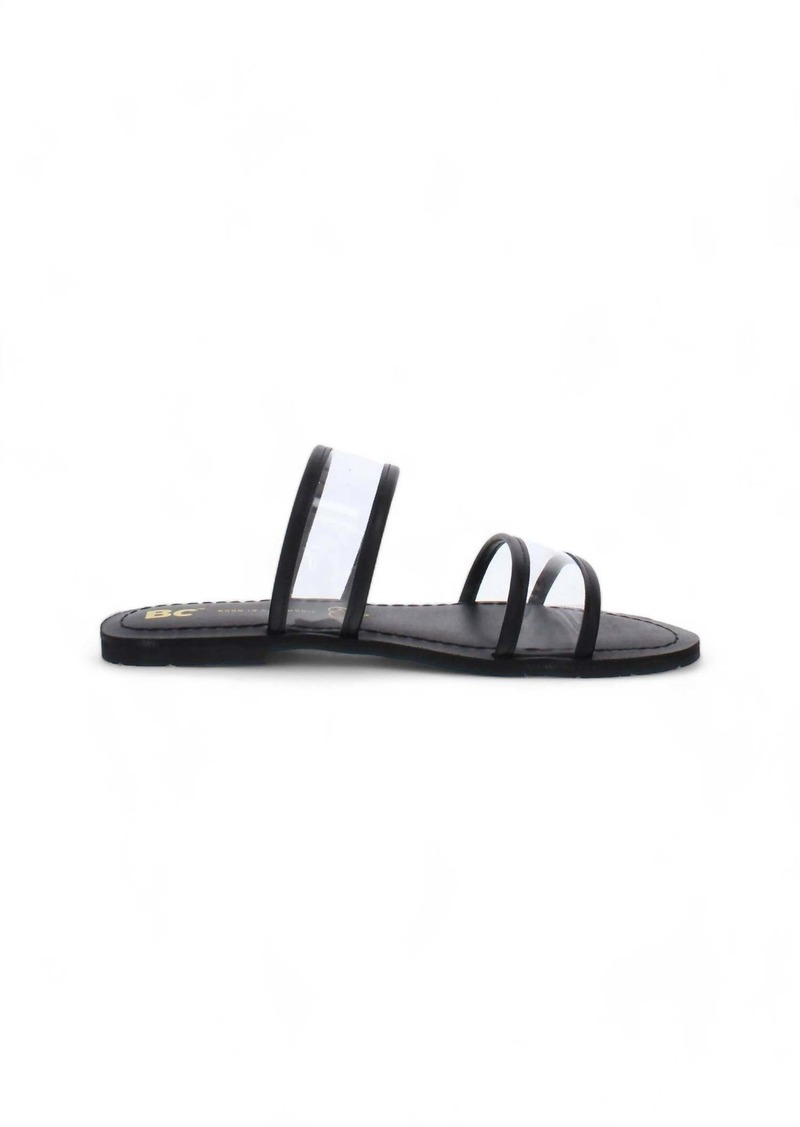 BC Footwear Women's Nectar Sandal In Black