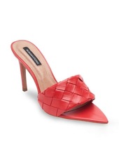 bcbg Danni Pointed Toe Sandal in Red Leather at Nordstrom