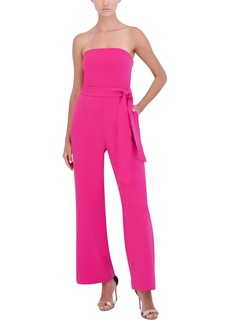 Bcbg New York Women's Strapless Belted Jumpsuit - Lilac