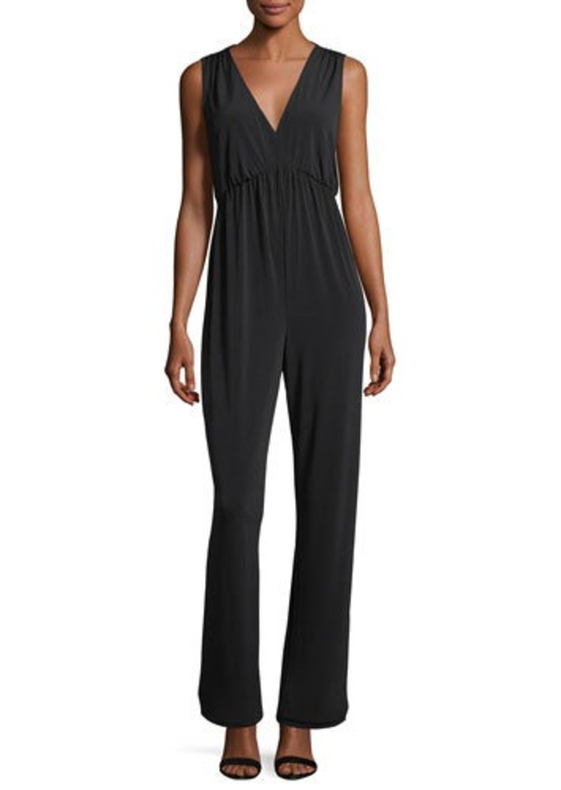 BCBG BCBGeneration Empire-Waist Crepe Jumpsuit | Dresses