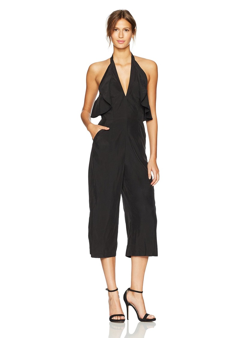 bcbg halter jumpsuit