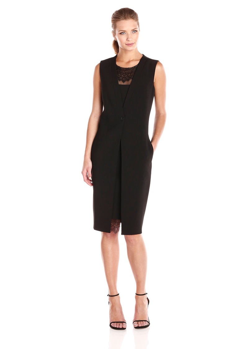 bcbg vest dress