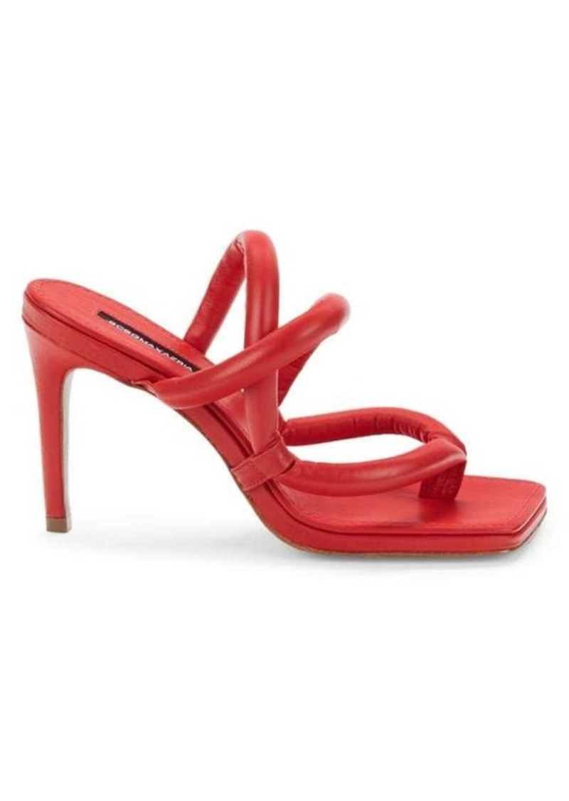 BCBG Max Azria Abina Padded Leather Sandals