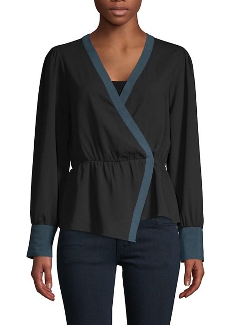 bcbgmaxazria asymmetrical top