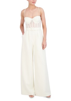 BCBG Max Azria Bcbgmaxazria Belted Jumpsuit