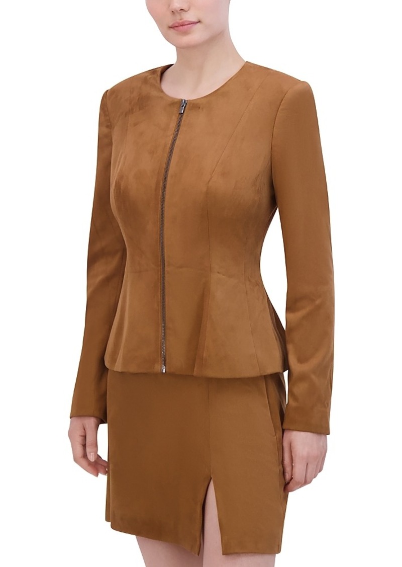 BCBG Max Azria Bcbgmaxazria Faux Suede Jacket