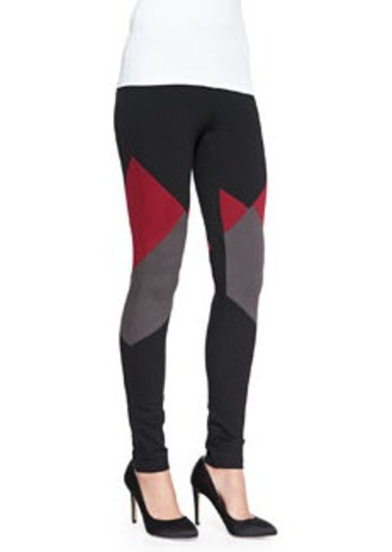 BCBG Max Azria BCBGMAXAZRIA Jude Knit Colorblock Leggings ...