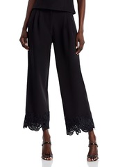 BCBG Max Azria Bcbgmaxazria Lace Trim Pants