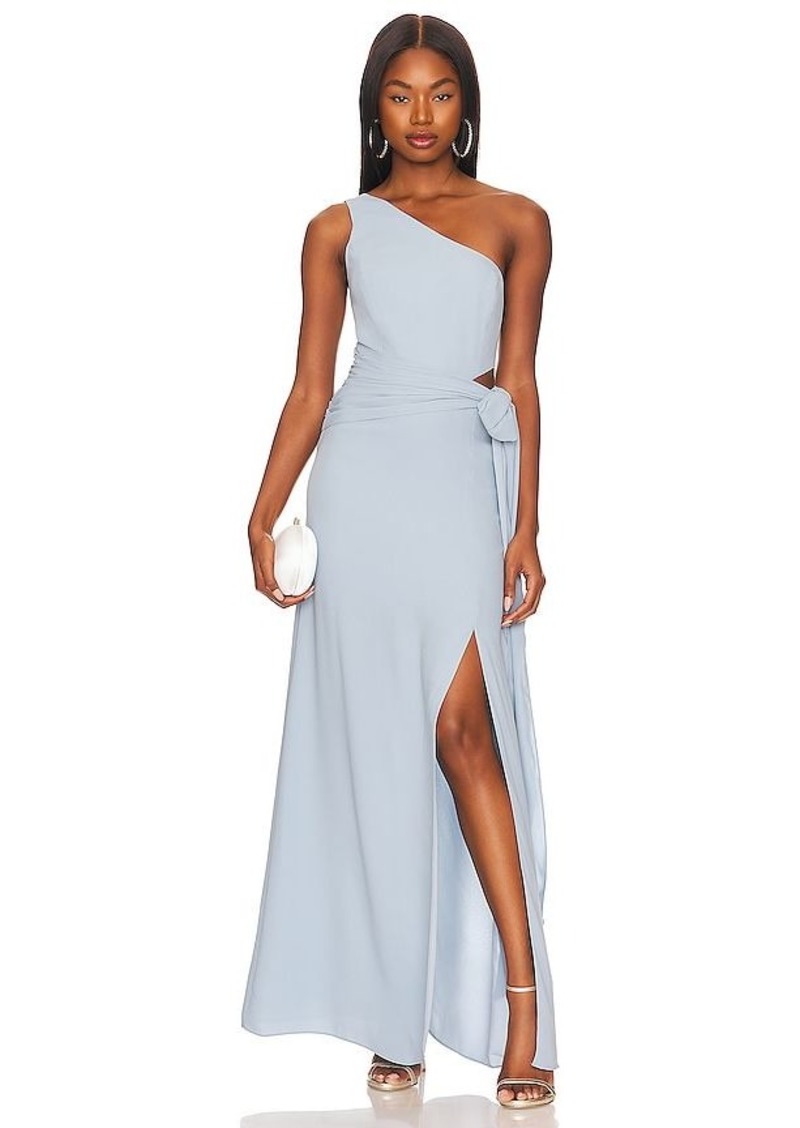 BCBG Max Azria BCBGMAXAZRIA One Shoulder Evening Dress