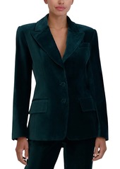 BCBG Max Azria Bcbgmaxazria Peak Lapel Velvet Blazer