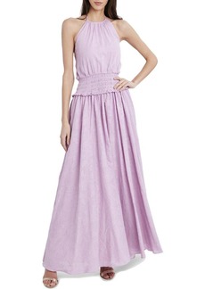 BCBG Max Azria BCBGMAXAZRIA womens Halter Maxi Dress   US