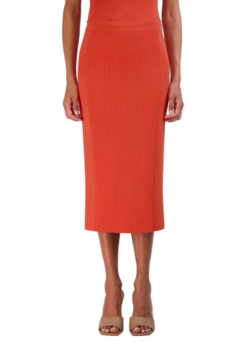 BCBG Max Azria BCBGMAXAZRIA Women's Pull On Sweater Midi Pencil Skirt