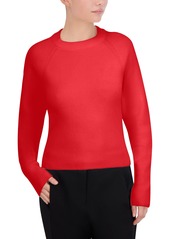 BCBG Max Azria BCBGMAXAZRIA Women's Pullover Crew Neck Open Back Sweater