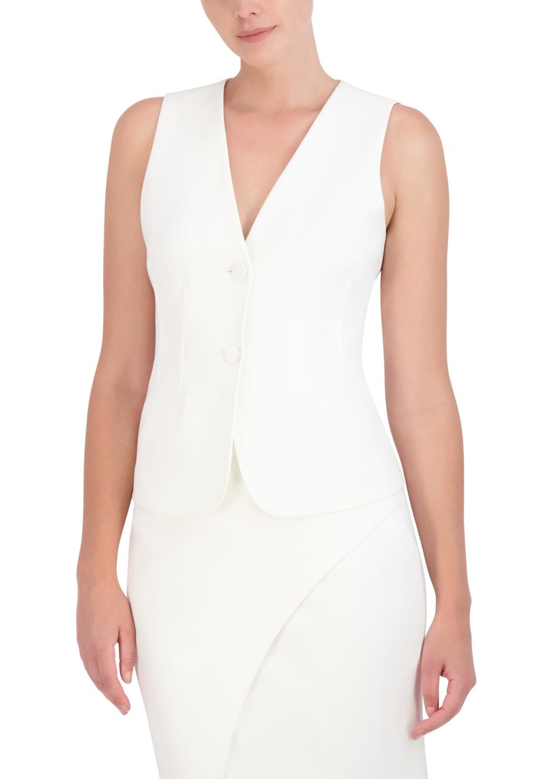 BCBG Max Azria BCBGMAXAZRIA Women's Sleeveless V Neck Vest