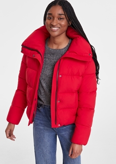 BCBG Max Azria Bcbgmaxazria Women's Water-Resistant Puffer Coat - Matte Lipstick