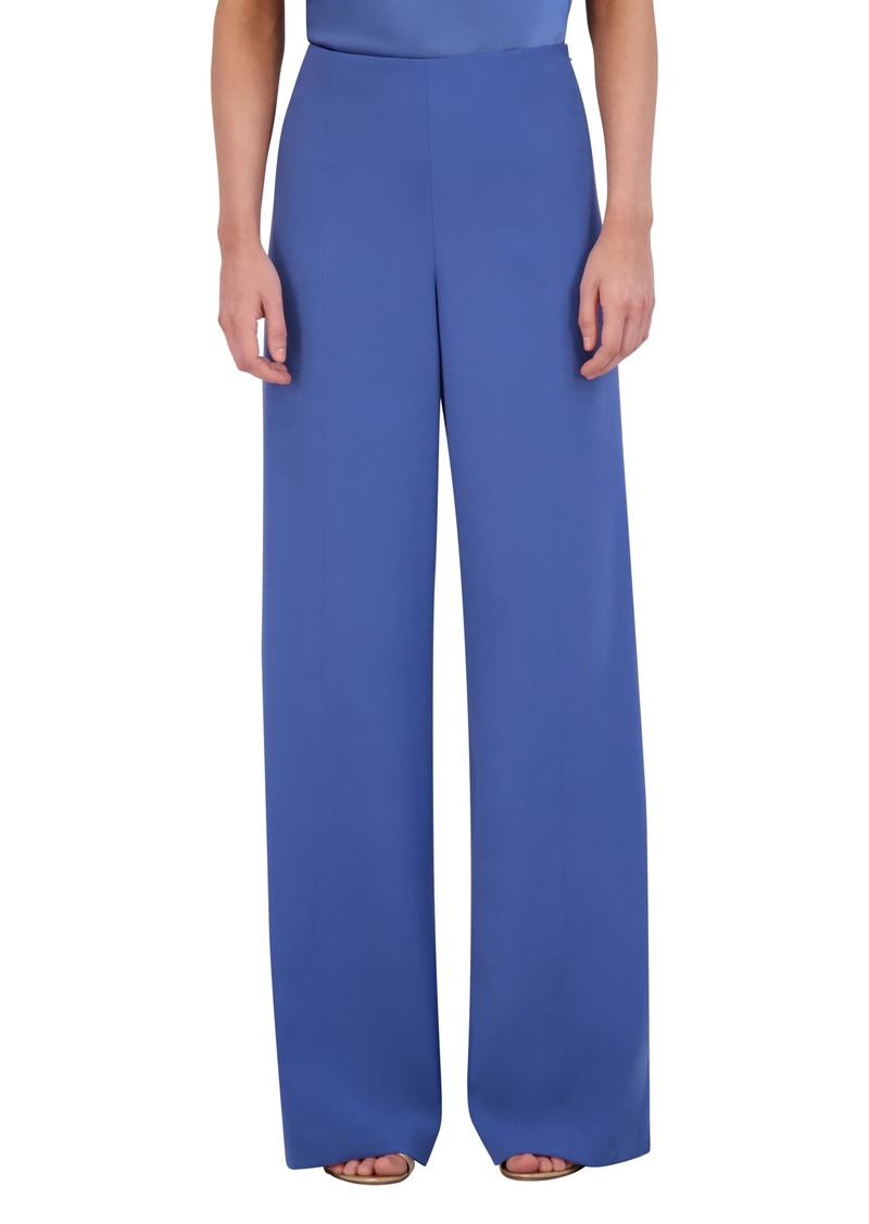 BCBG Max Azria BCBGMAXAZRIA Women's Wide Leg Pant with Side Zipper Closure