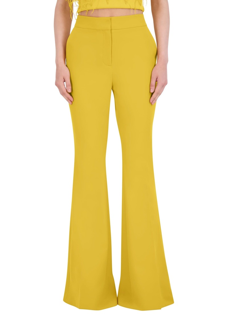 BCBG Max Azria BCBGMAXAZRIA Women's Woven Flare Pants