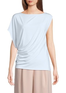 BCBG Max Azria Boatneck Draped Top