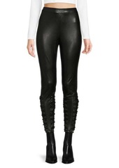 BCBG Max Azria Faux Leather Pants