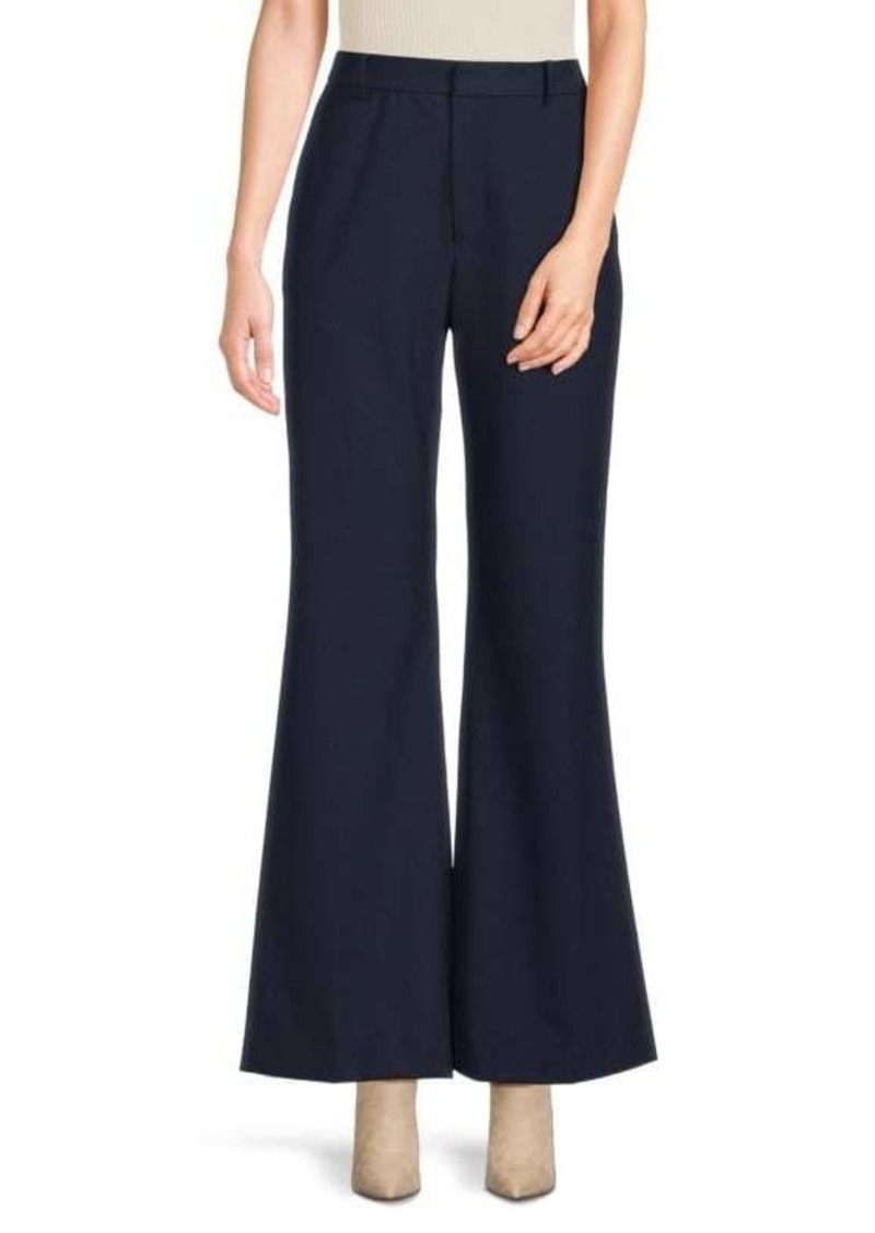 BCBG Max Azria Flat Front Flared Pants