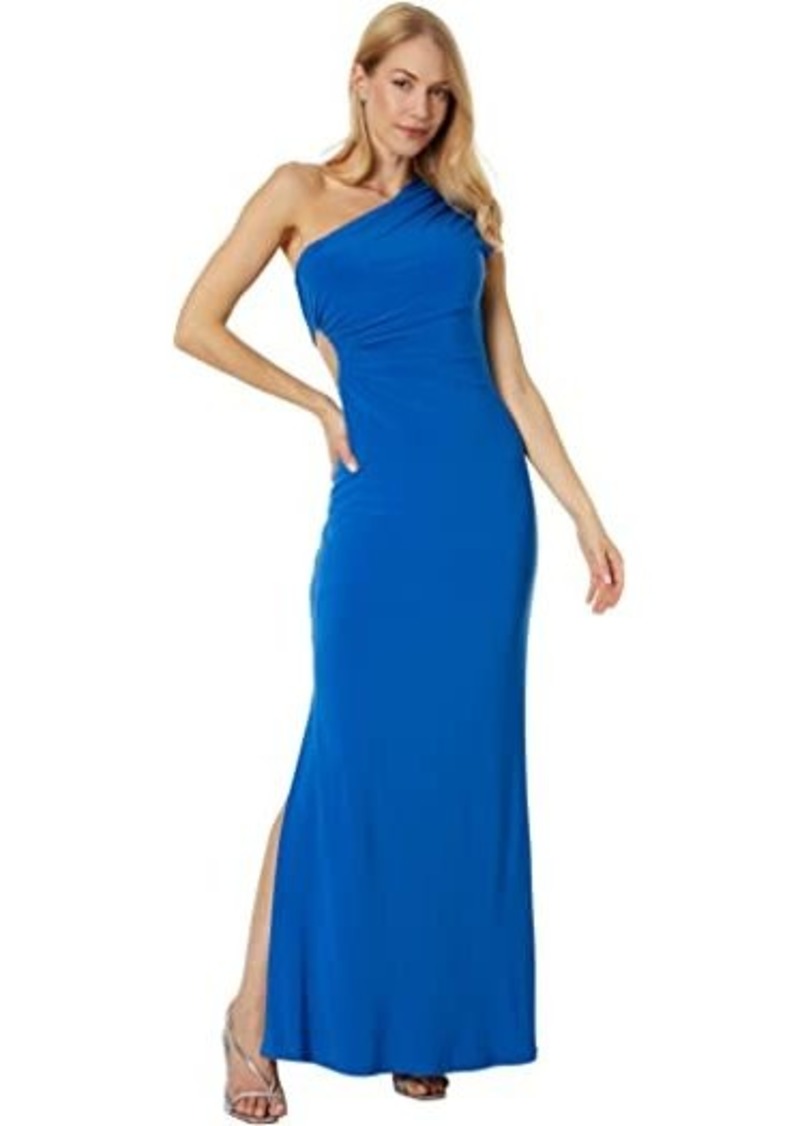 BCBG Max Azria One Shoulder Gown