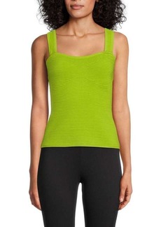 BCBG Max Azria Ribbed Sweater Tank Top