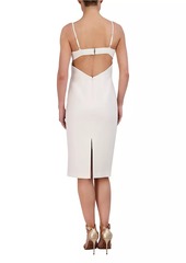 BCBG Max Azria Strapless Midi-Dress