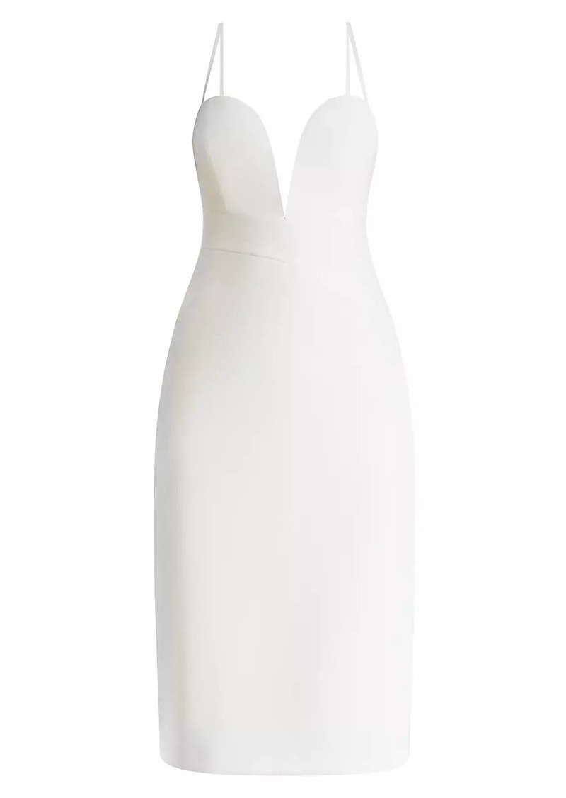 BCBG Max Azria Strapless Midi-Dress