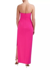 BCBG Max Azria Strapless Sheath Gown